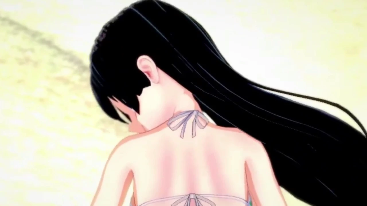 Tsuyu, the slender heroine, craves a passionate encounter on the sun-kissed beach. Her curves are accentuated by her sizzling swimwear, igniting desires. As the waves crash nearby, she's eager to explore her wild side in a steamy, uninhibited escapade.