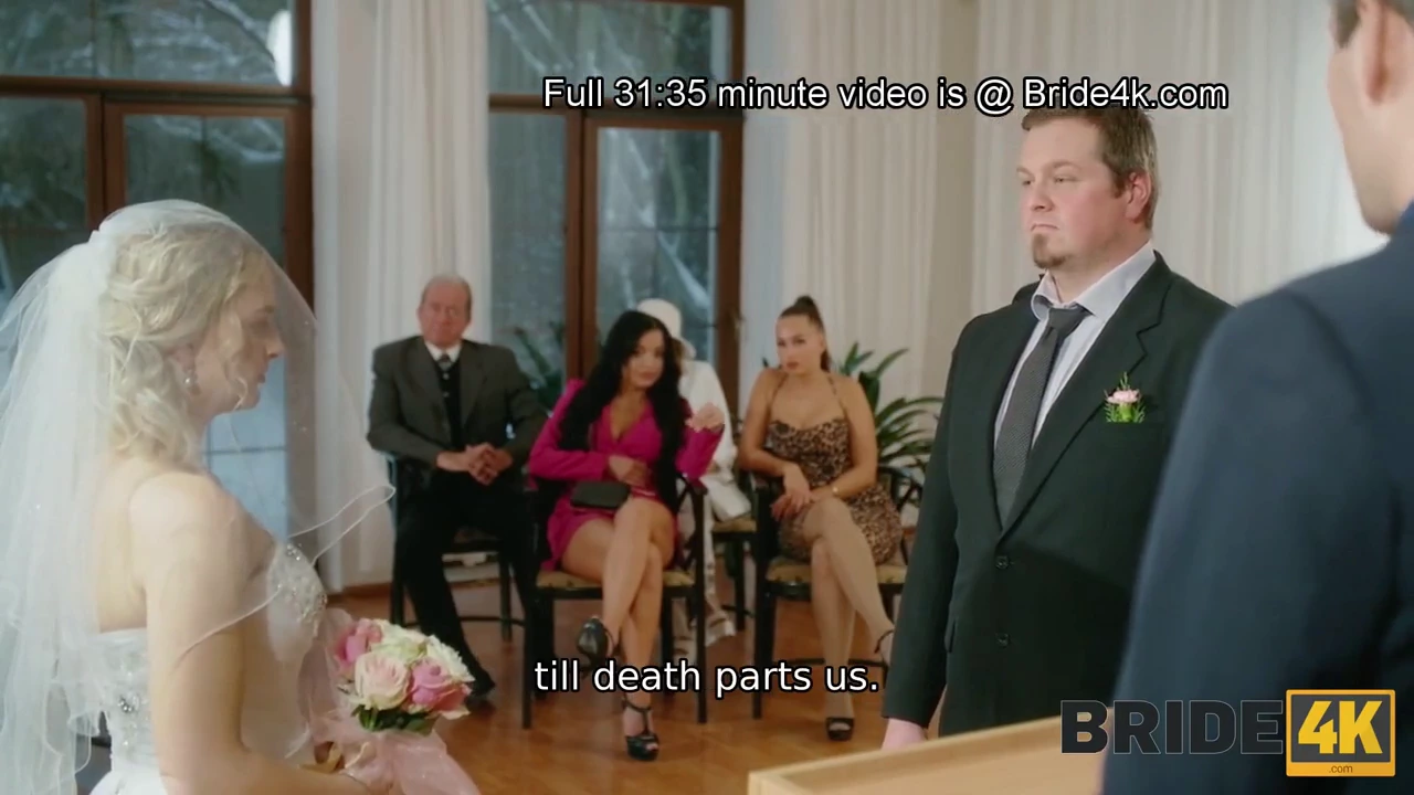 Kristy Waterfall's wedding day turns into a public humiliation porn video